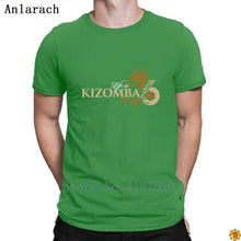 Load image into Gallery viewer, Kizomba Is Life Tshirts Stylish Summer Style Plus Size 3xl Design T Shirt For Men Top Tee Cool Casual Anti-Wrinkle