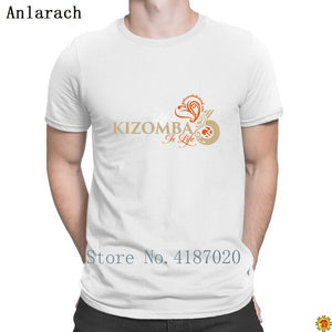 Kizomba Is Life Tshirts Stylish Summer Style Plus Size 3xl Design T Shirt For Men Top Tee Cool Casual Anti-Wrinkle
